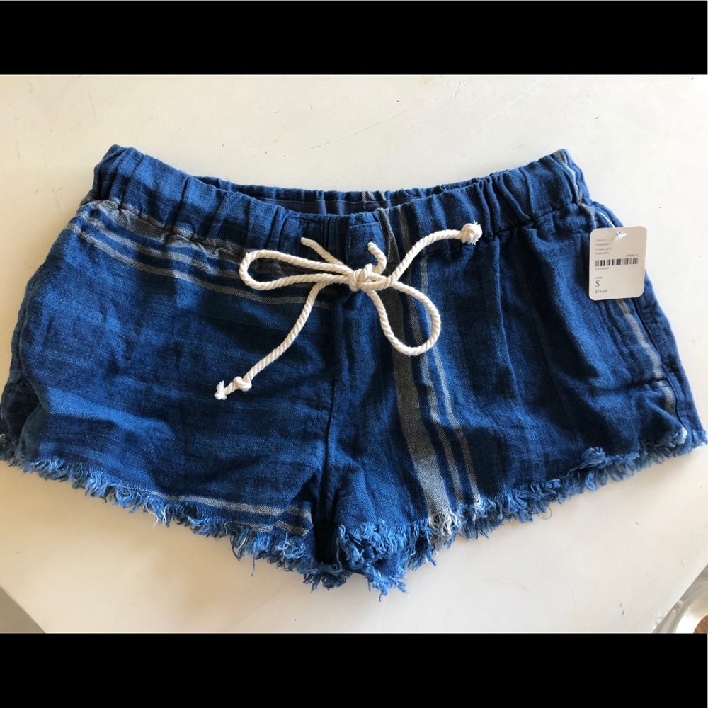 Free people drawstring shorts